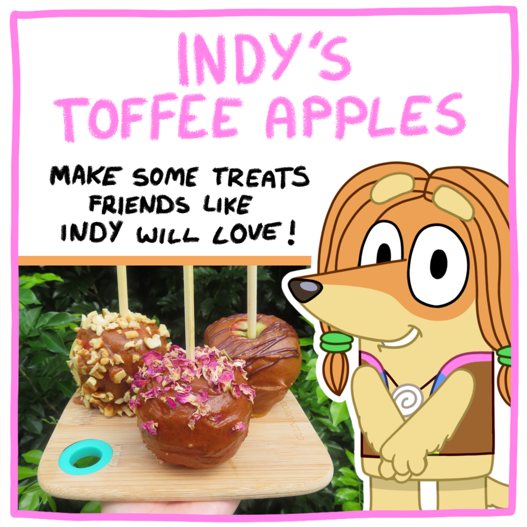 INDYS TOFFEE APPLES 